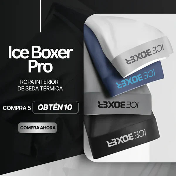 Ice Boxer Pro™ - Ropa interior de seda premium ultra cómoda — ¡Compra 5 y recibe 5 GRATIS!