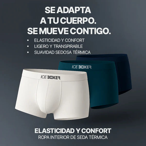Ice Boxer Pro™ - Ropa interior de seda premium ultra cómoda — ¡Compra 5 y recibe 5 GRATIS!